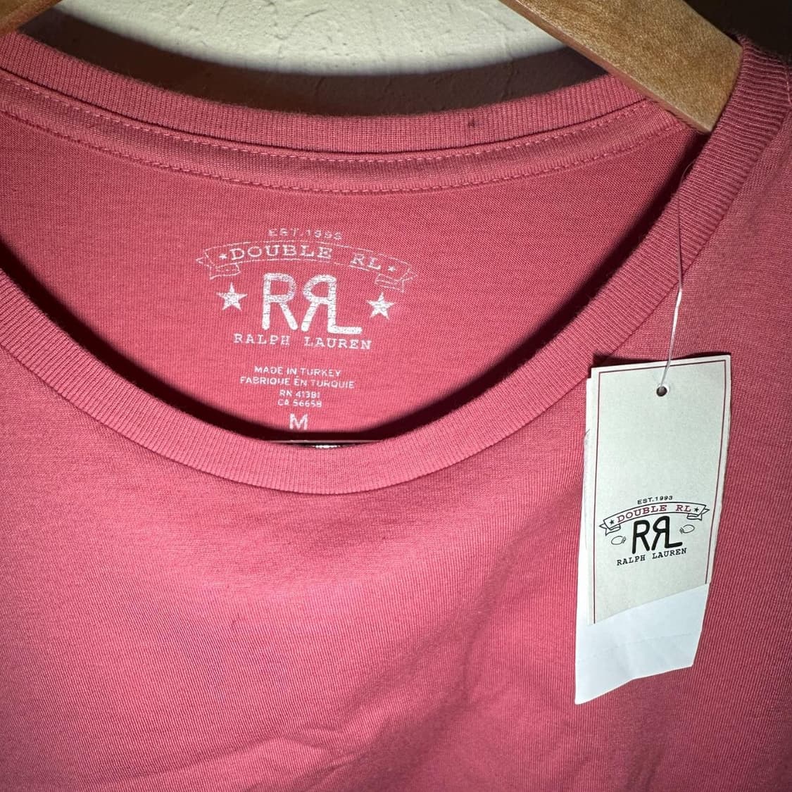 RRL 더블알엘 가먼트 다이 크루넥 티셔츠 상품이미지2