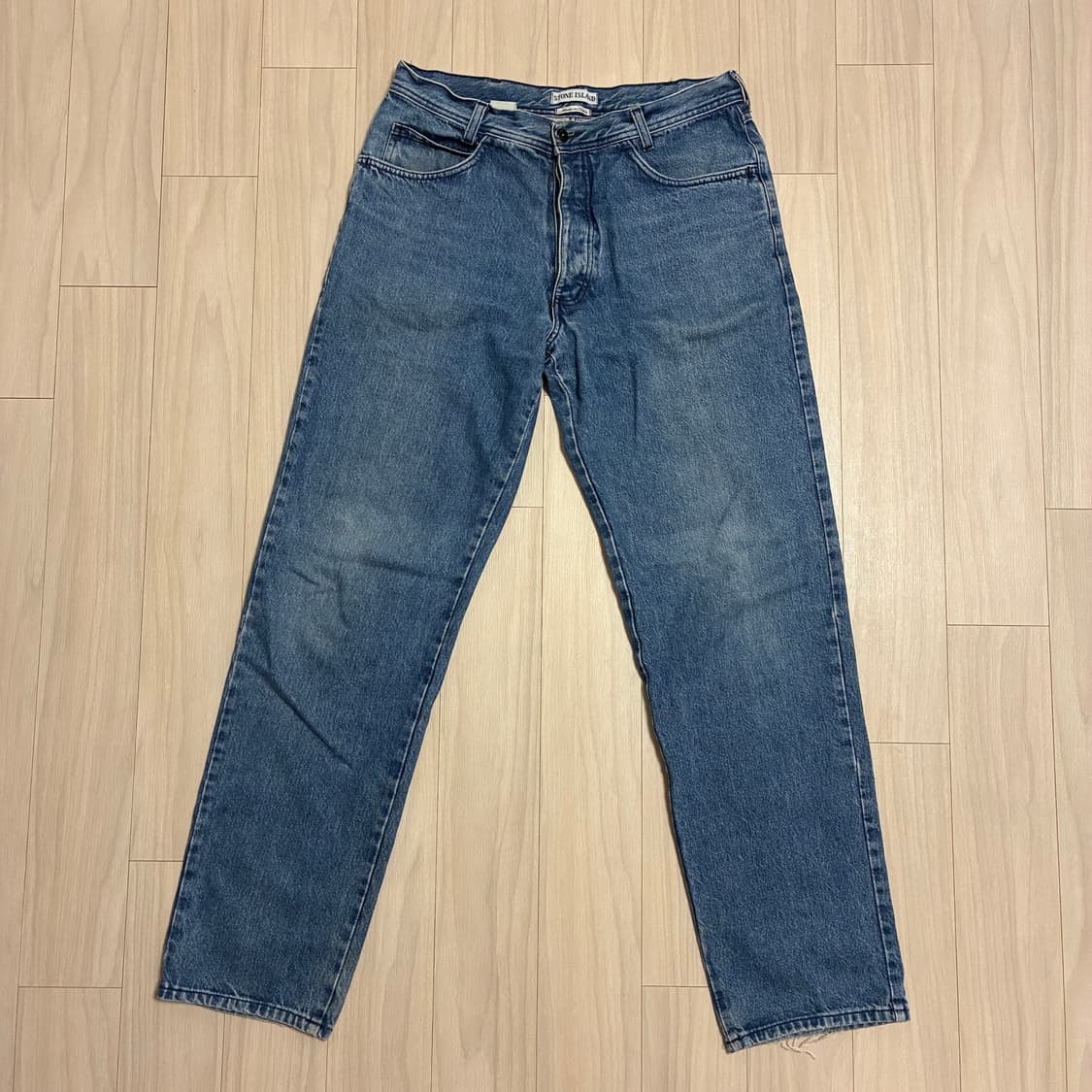 90s 스톤아일랜드 그린엣지 데님 상품이미지2