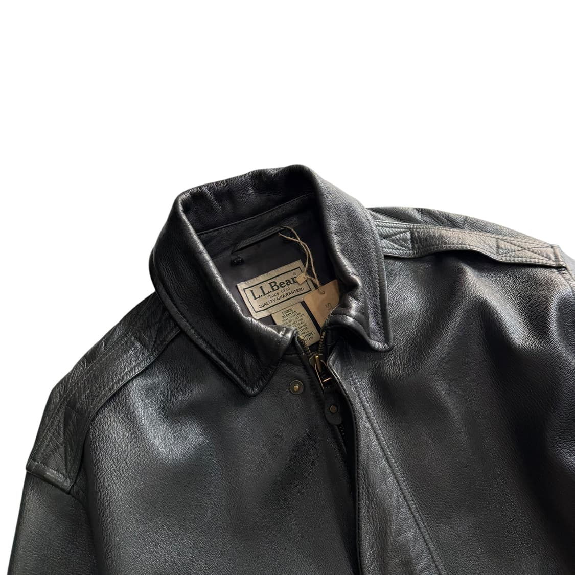 [105] 엘엘빈 A2 봄버 레더 자켓 상품이미지2