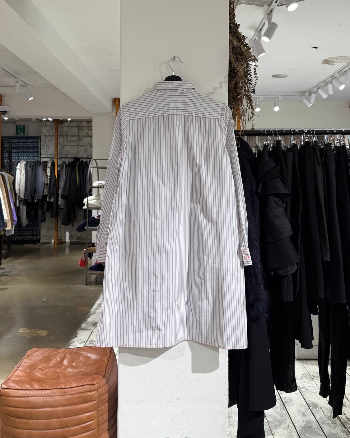 꼼데가르송 타오 스트라이프 롱 셔츠 상품이미지7