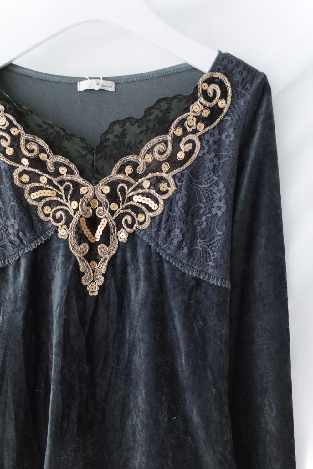 oriental velvet long sleeve  상품이미지3