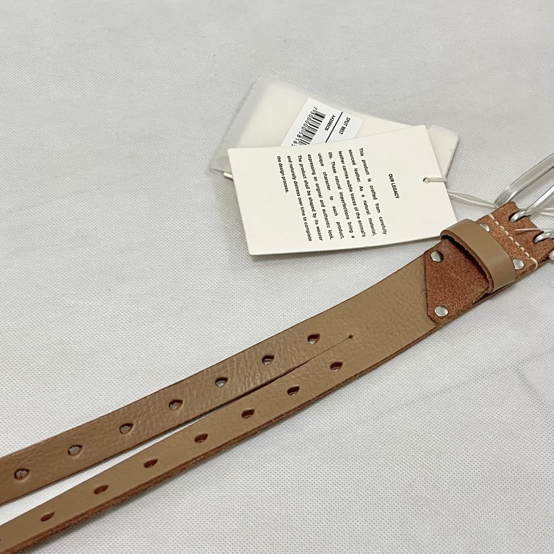 [80]아워레가시 25fw SPLIT 벨트/샌드 상품이미지4