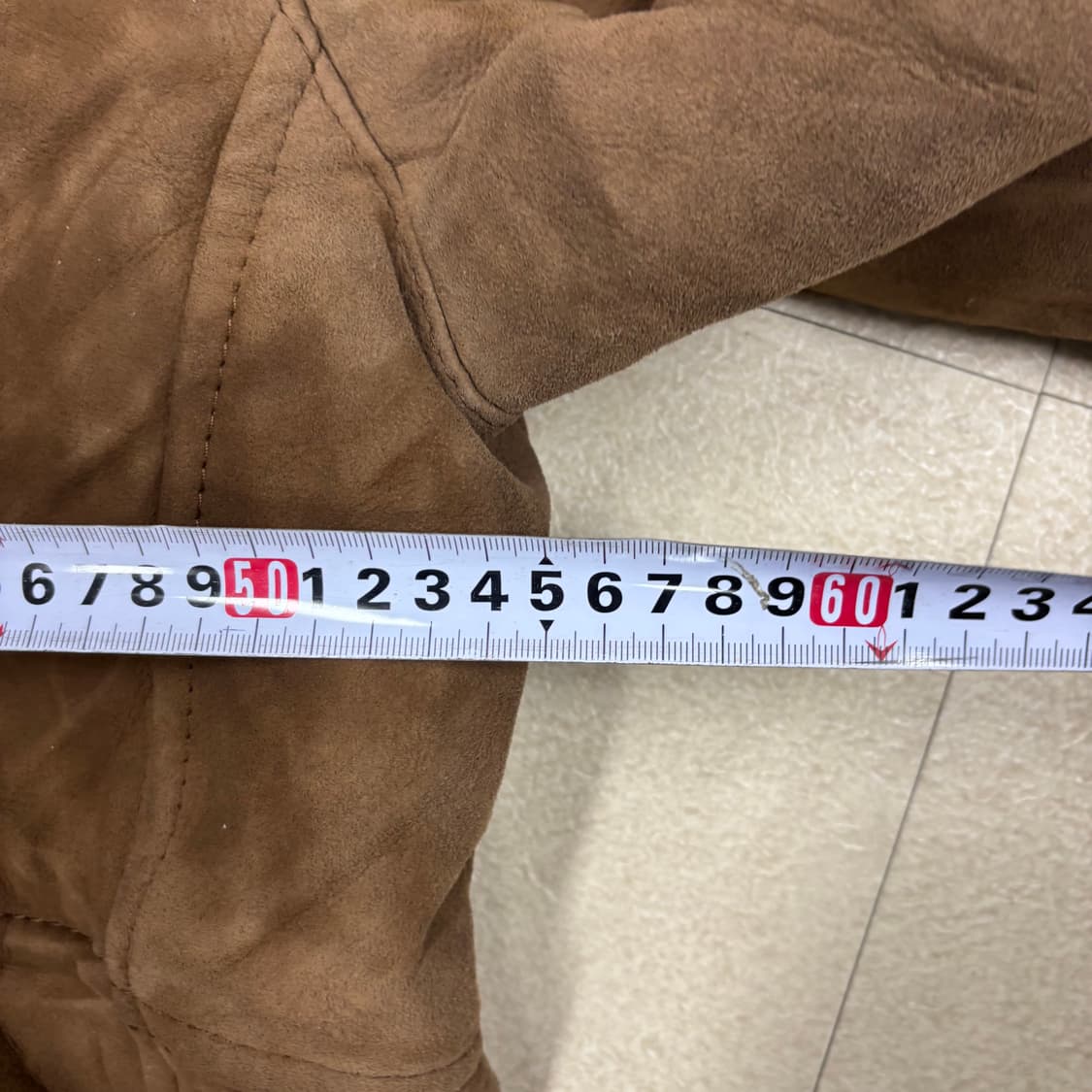 빈티지 양털 브라운 무스탕 코트 상품이미지6