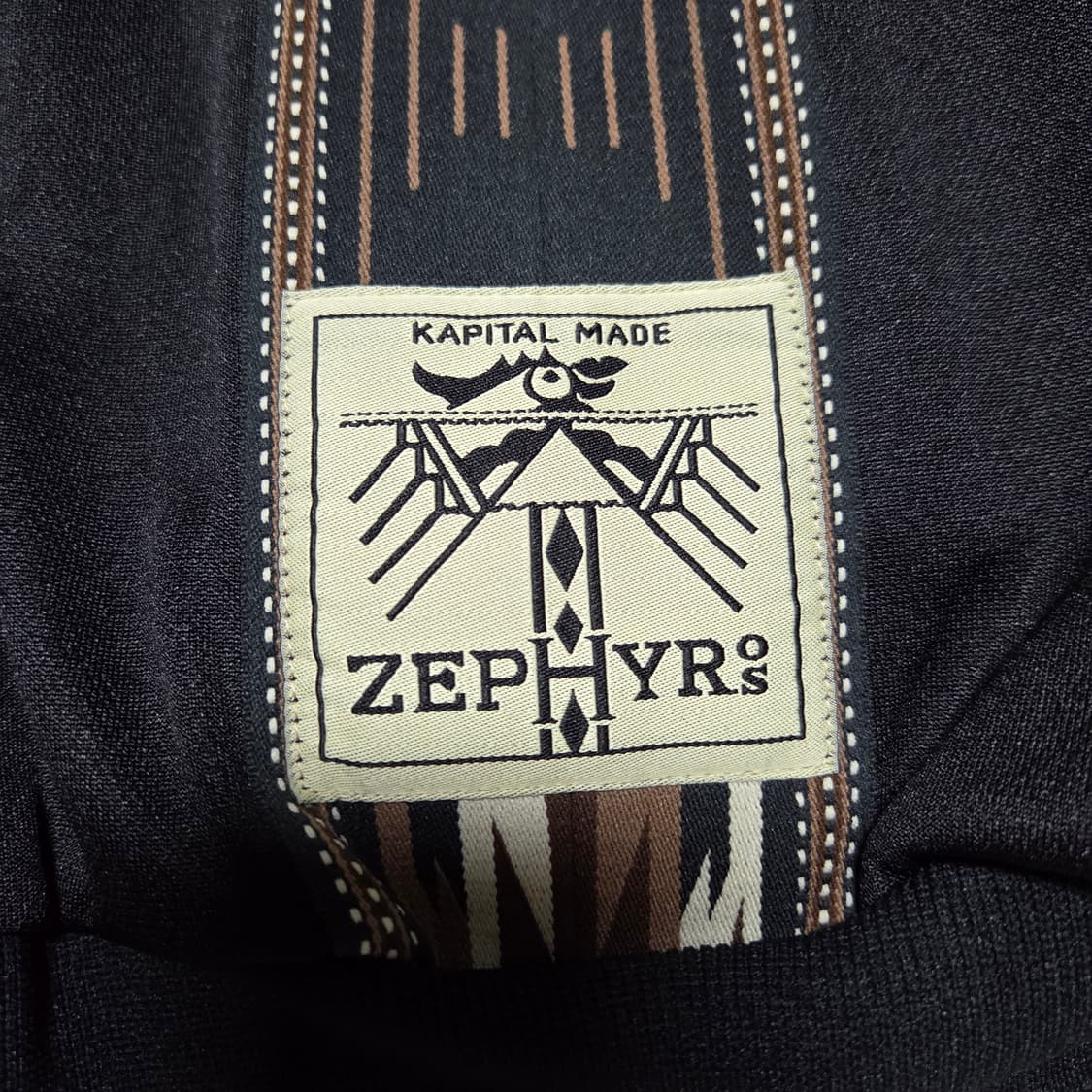 캐피탈 스무스저지트랙자켓 블랙 4사이즈 새상품 상품이미지3