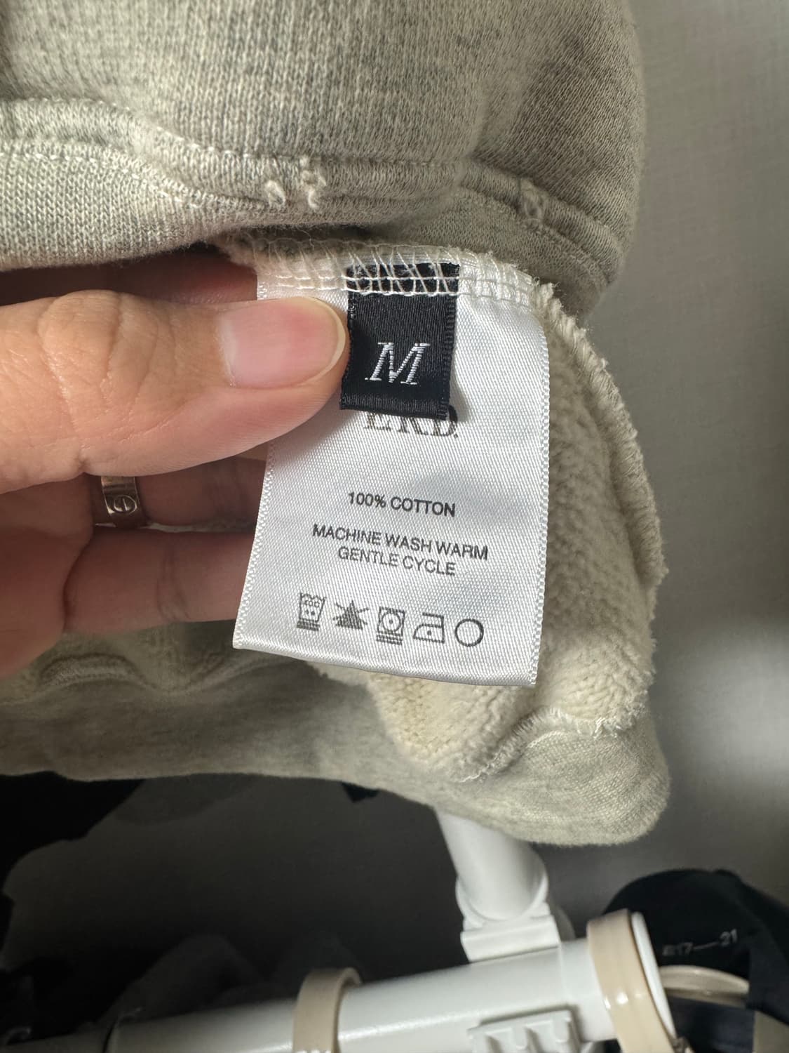 ERD 앙팡리쉬데프리메 그레이 후드 상품이미지5