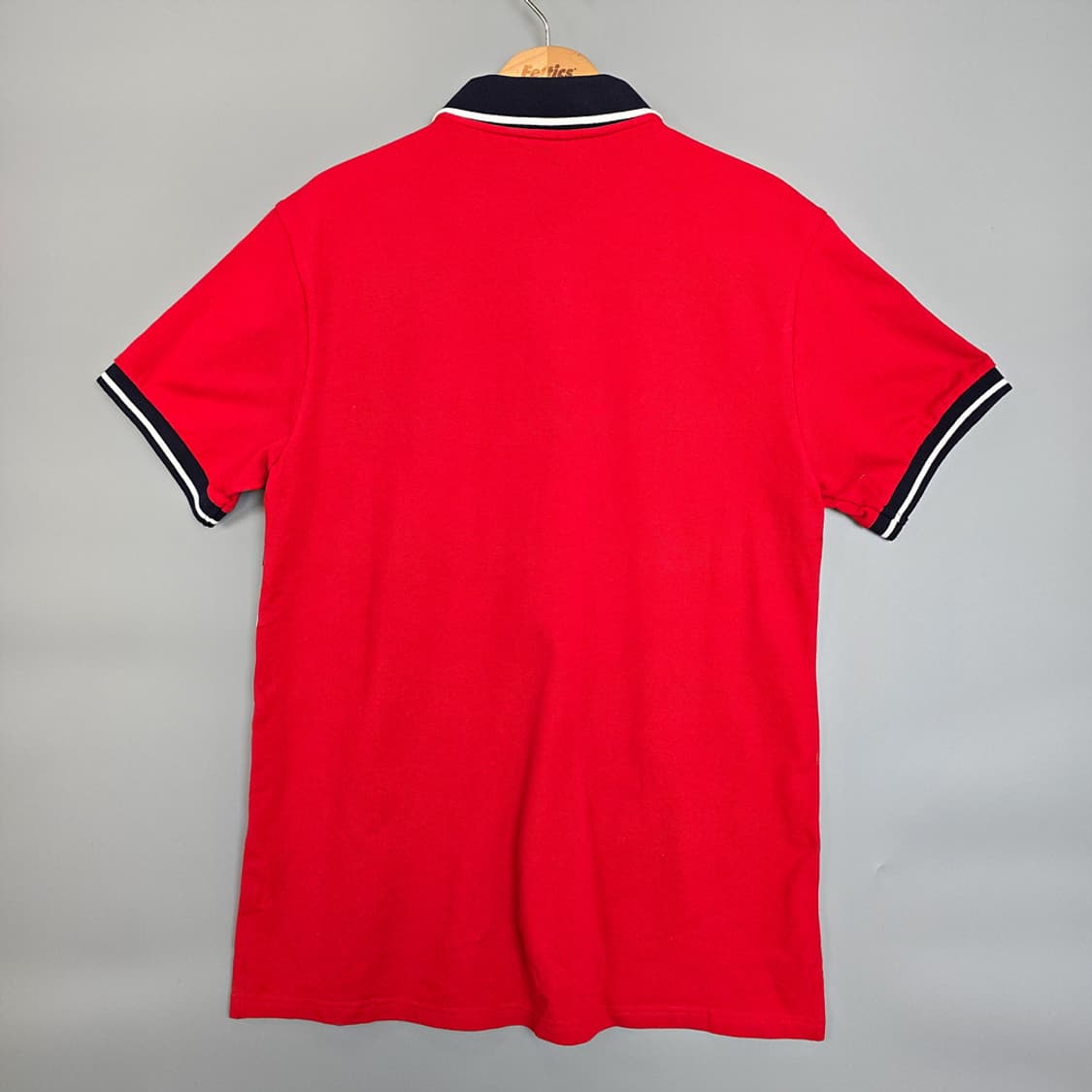 폴로클럽 배색 자수 반팔티 105 상품이미지2