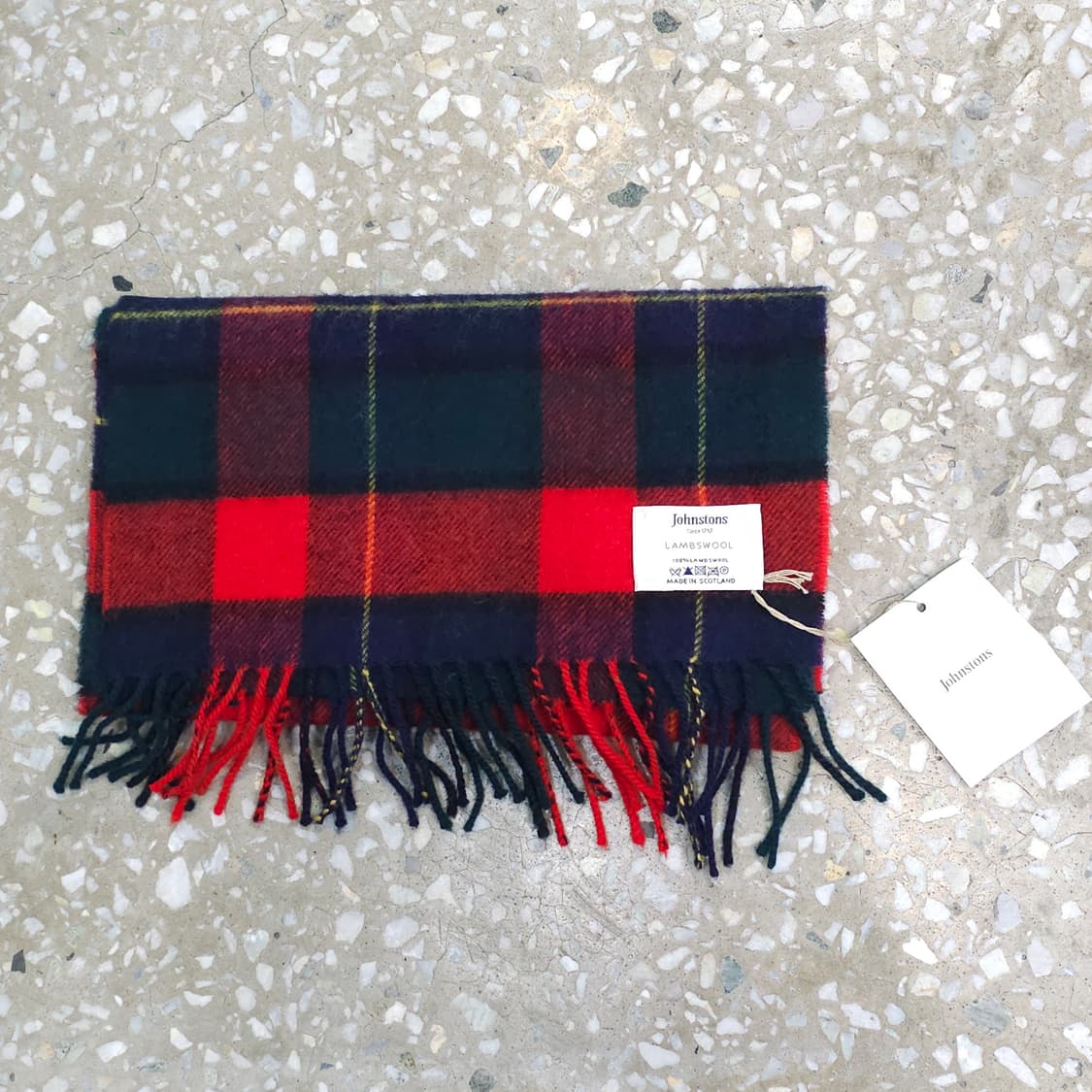 미사용품 Johnstons 머플러 상품이미지2