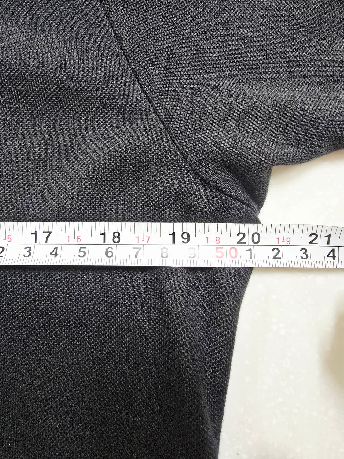 라코스테 블랙 롱 셔츠 원피스 상품이미지7