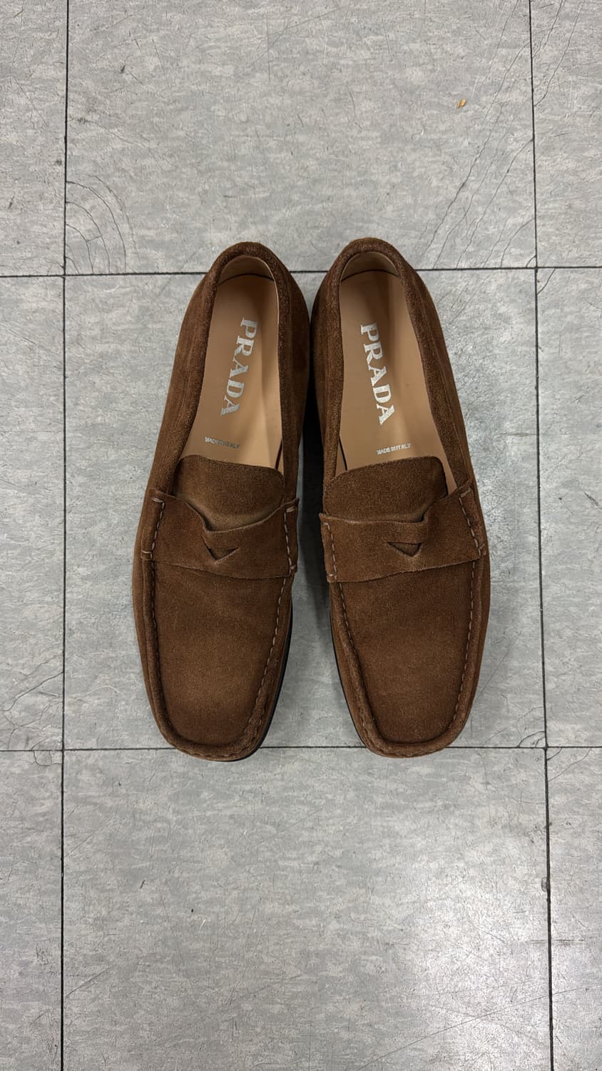 프라다 아카이브 스웨이드 로퍼 상품이미지3