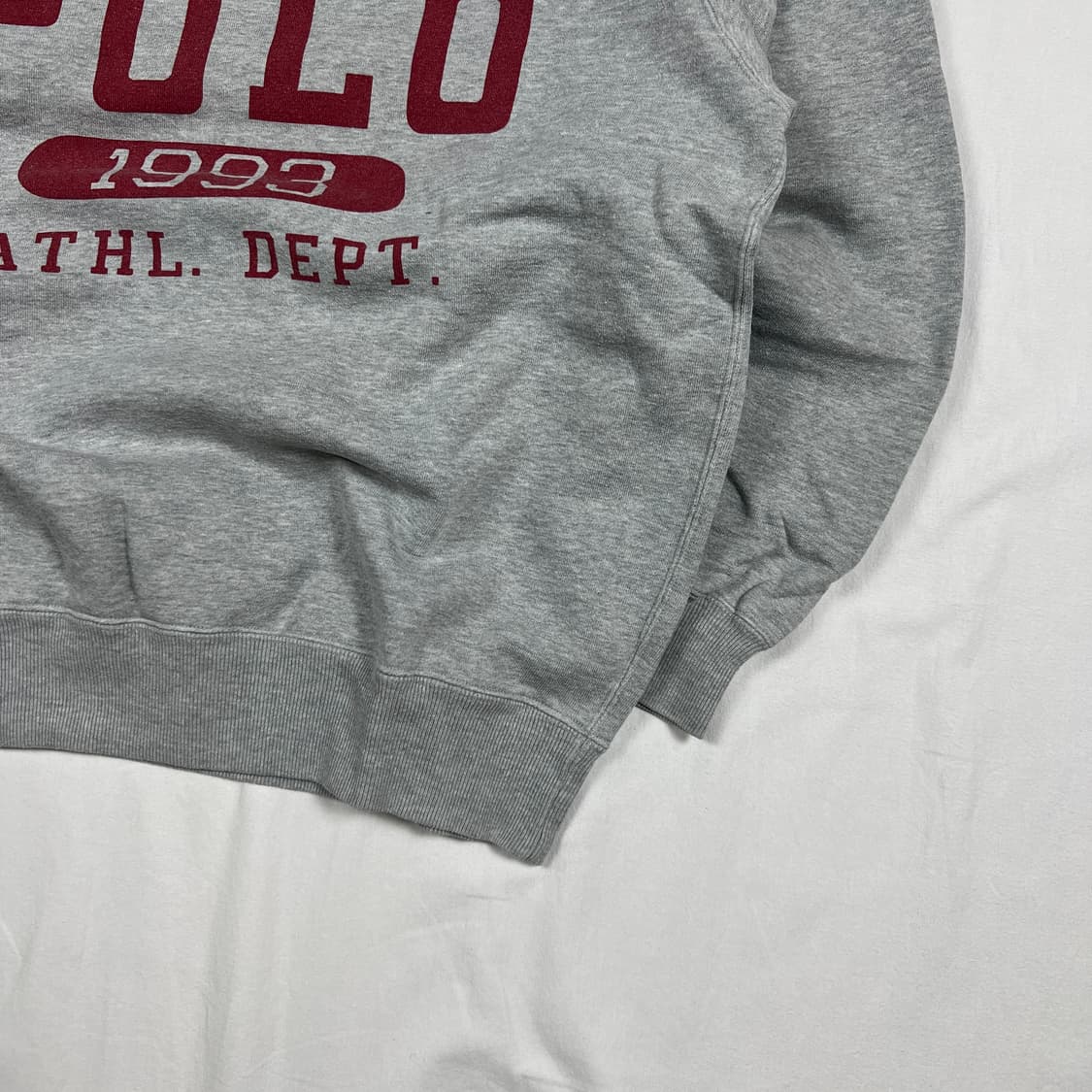 90‘s 93년도 폴로랄프로렌 polo 스펠아웃 맨투맨 상품이미지3