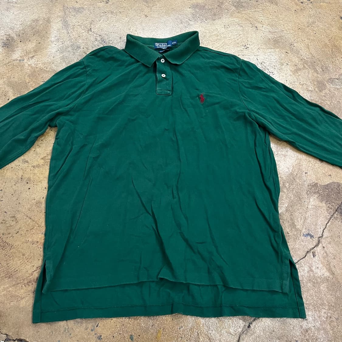 [정품/XXL] 폴로랄프로렌 카라 셔츠 긴팔티 b19 상품이미지3