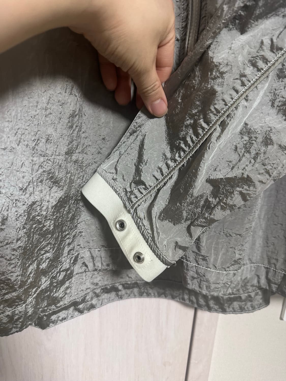 스톤아일랜드 나일론메탈가먼트 바람막이 XXL 상품이미지4