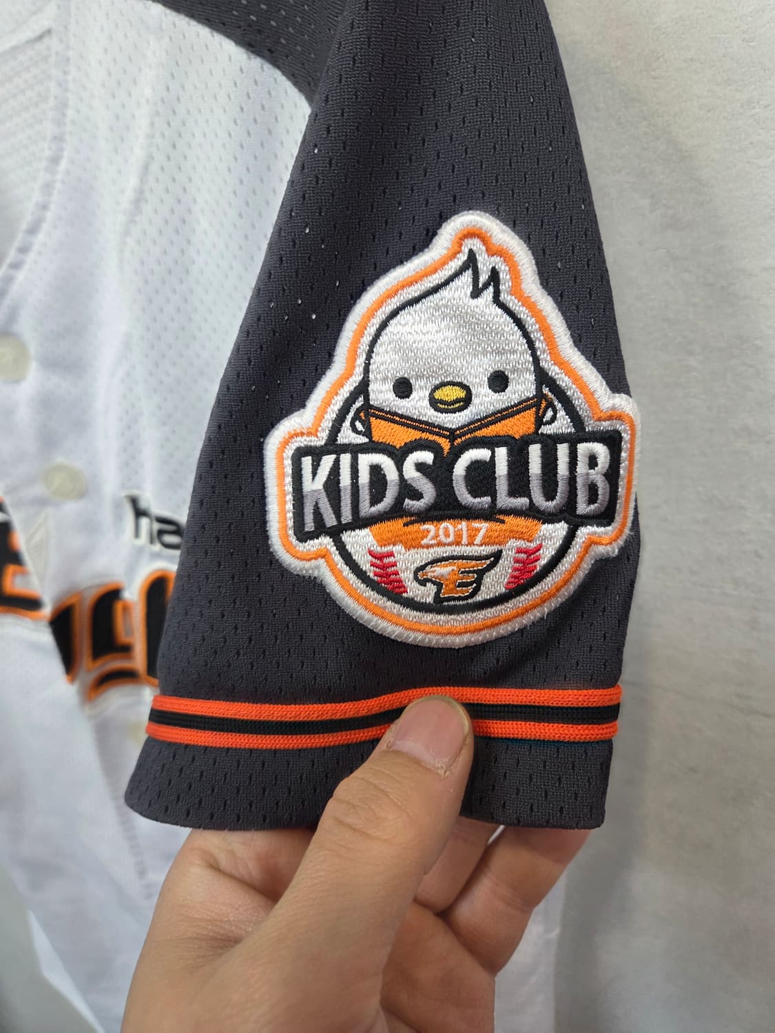 한화이글스 키즈 클럽 수리 유니폼 반팔 85 상품이미지5