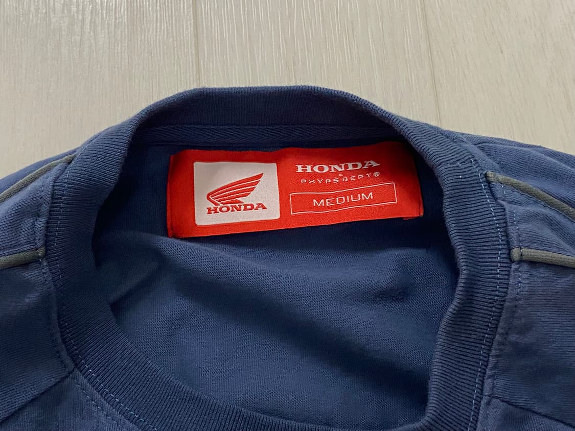 honda 혼다 티셔츠 네이비(size L) 상품이미지3