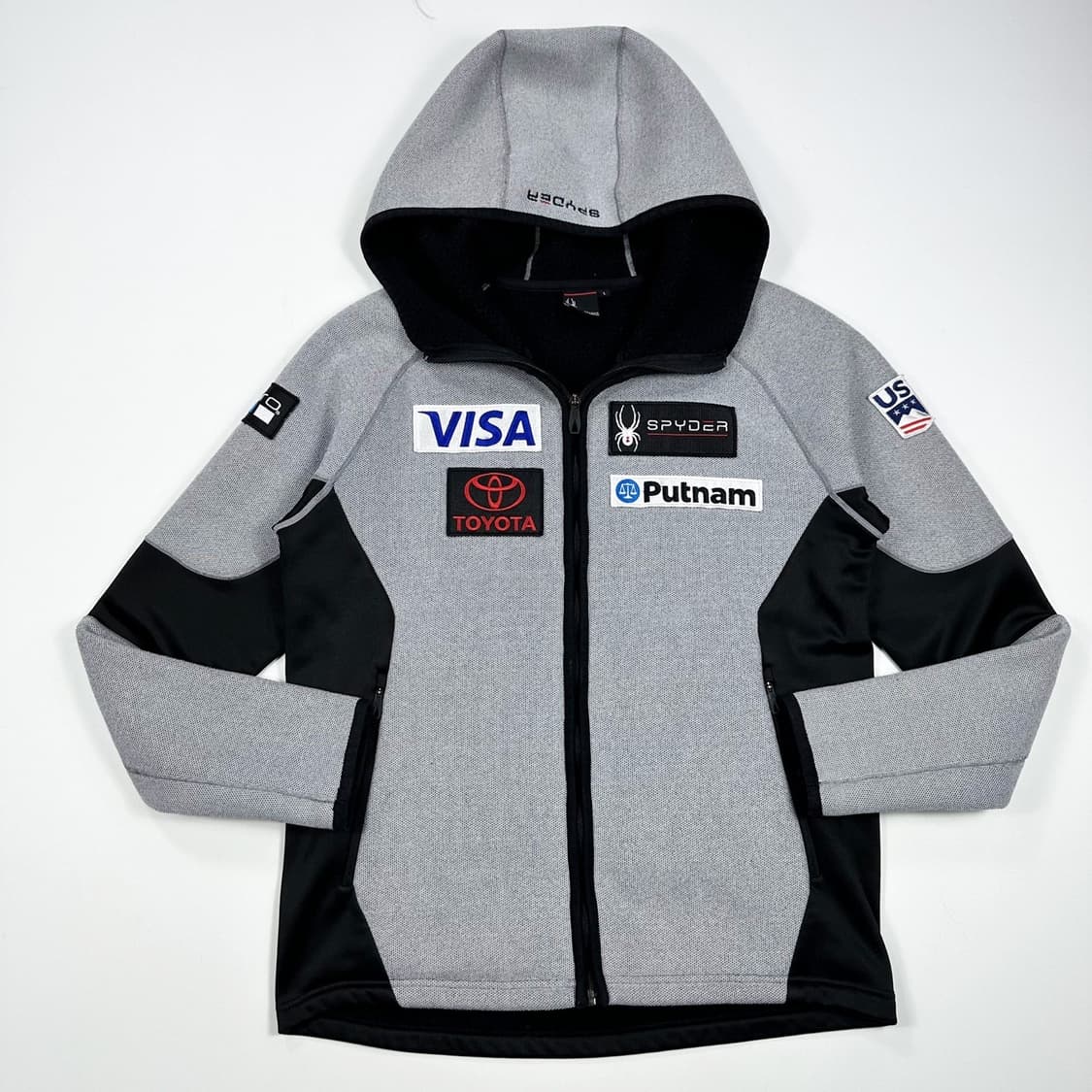 스파이더 US 스키 풀오버 후드집업 (L) 상품이미지2