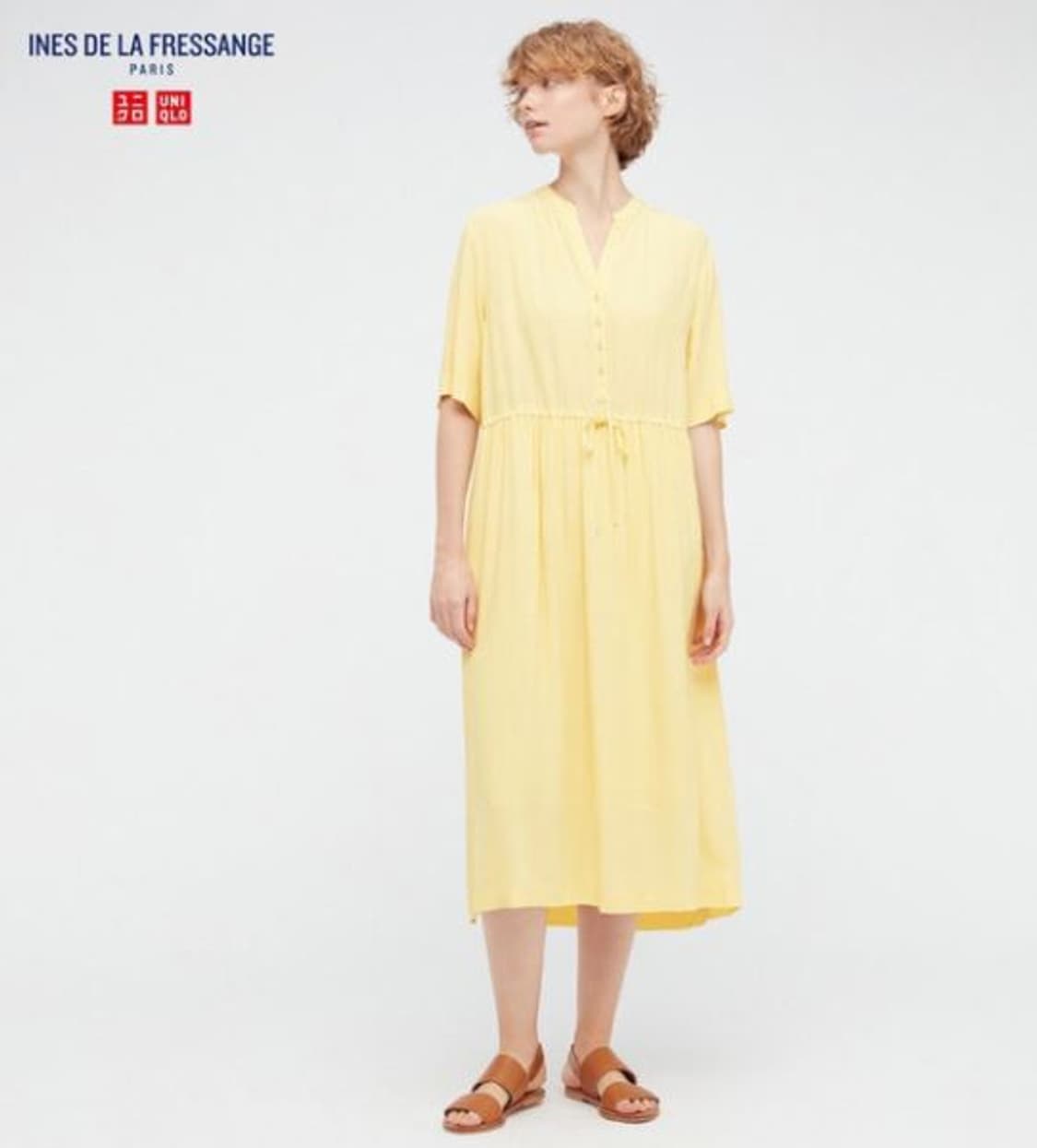 UQ x INES DE LA FRESANGE GatherOne-Piece 상품이미지1