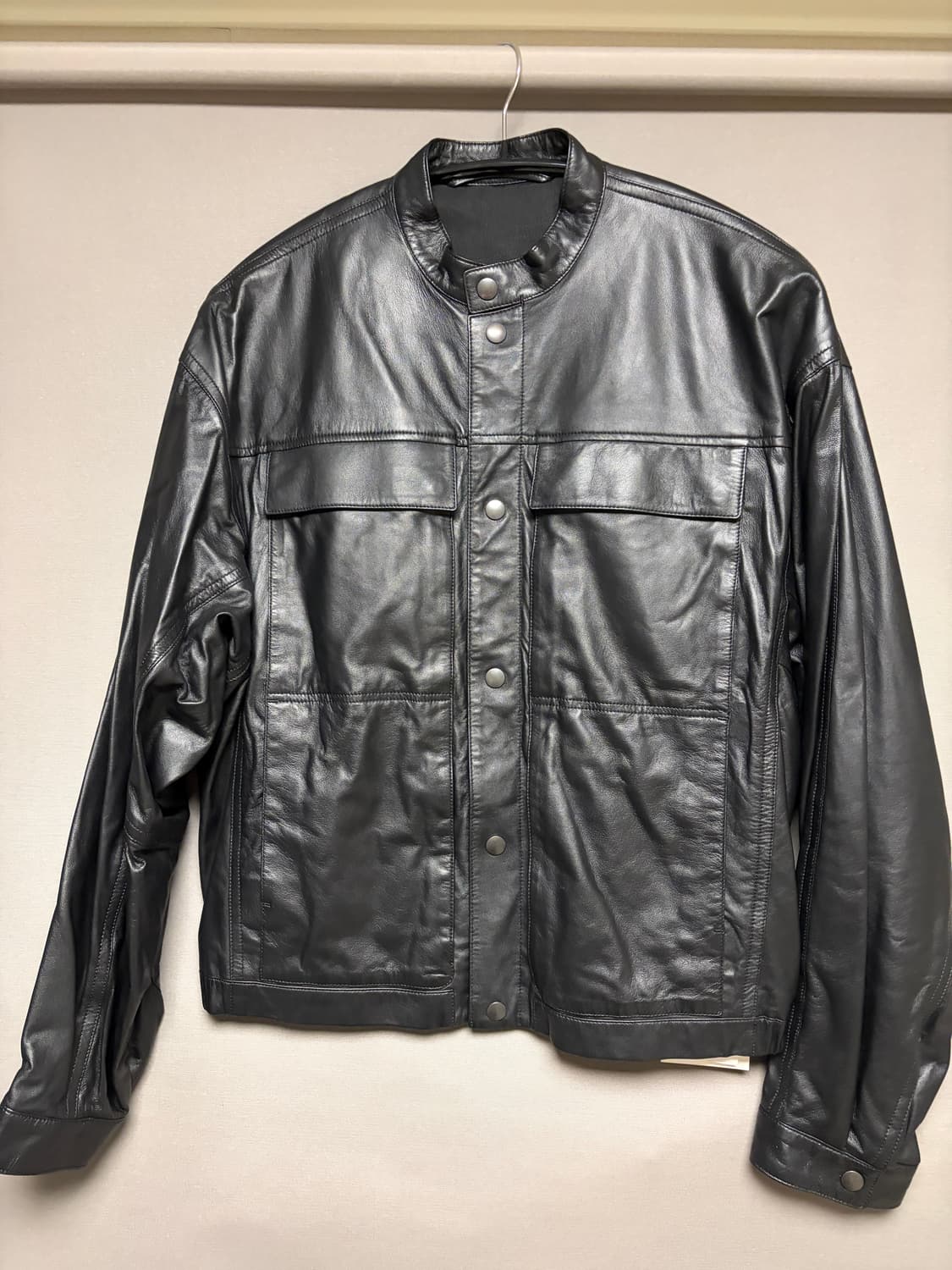 [M] 25SS 르메르 레더 자켓 상품이미지1