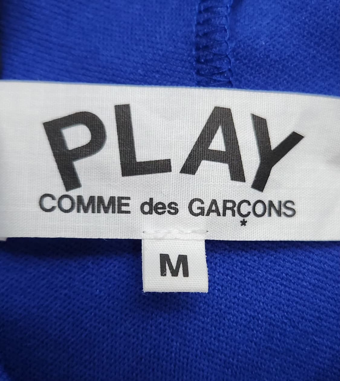 꼼데가르송 100 후드집업 상품이미지3