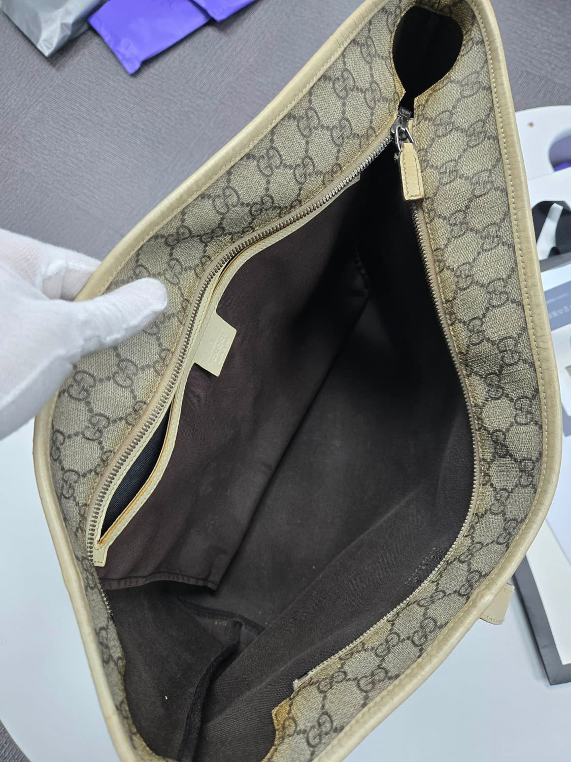 [50%세일] 구찌 시그니처 토트백 라지 상품이미지6