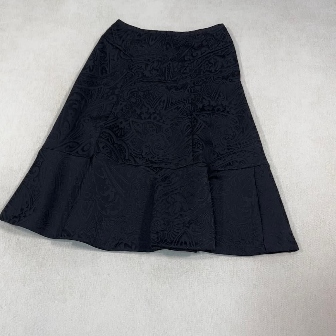 Pattern Black Skirt 상품이미지2