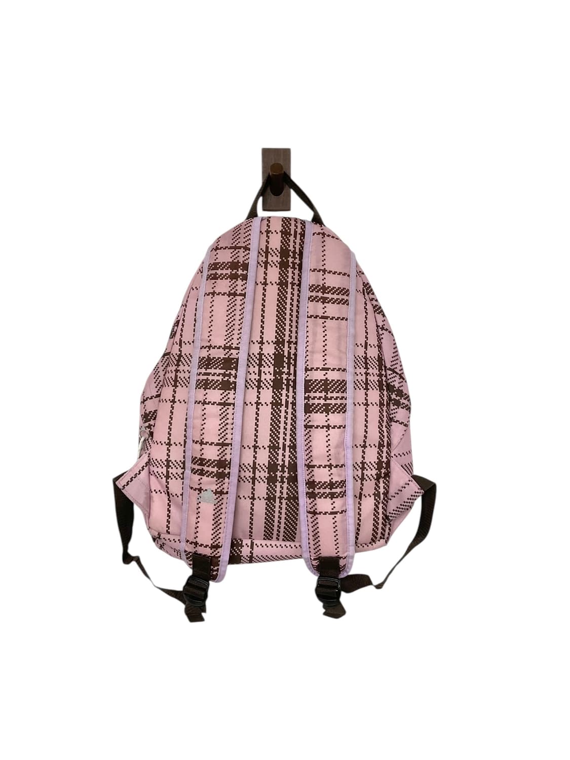 아디다스 체크 브라운핑크 백팩 상품이미지2