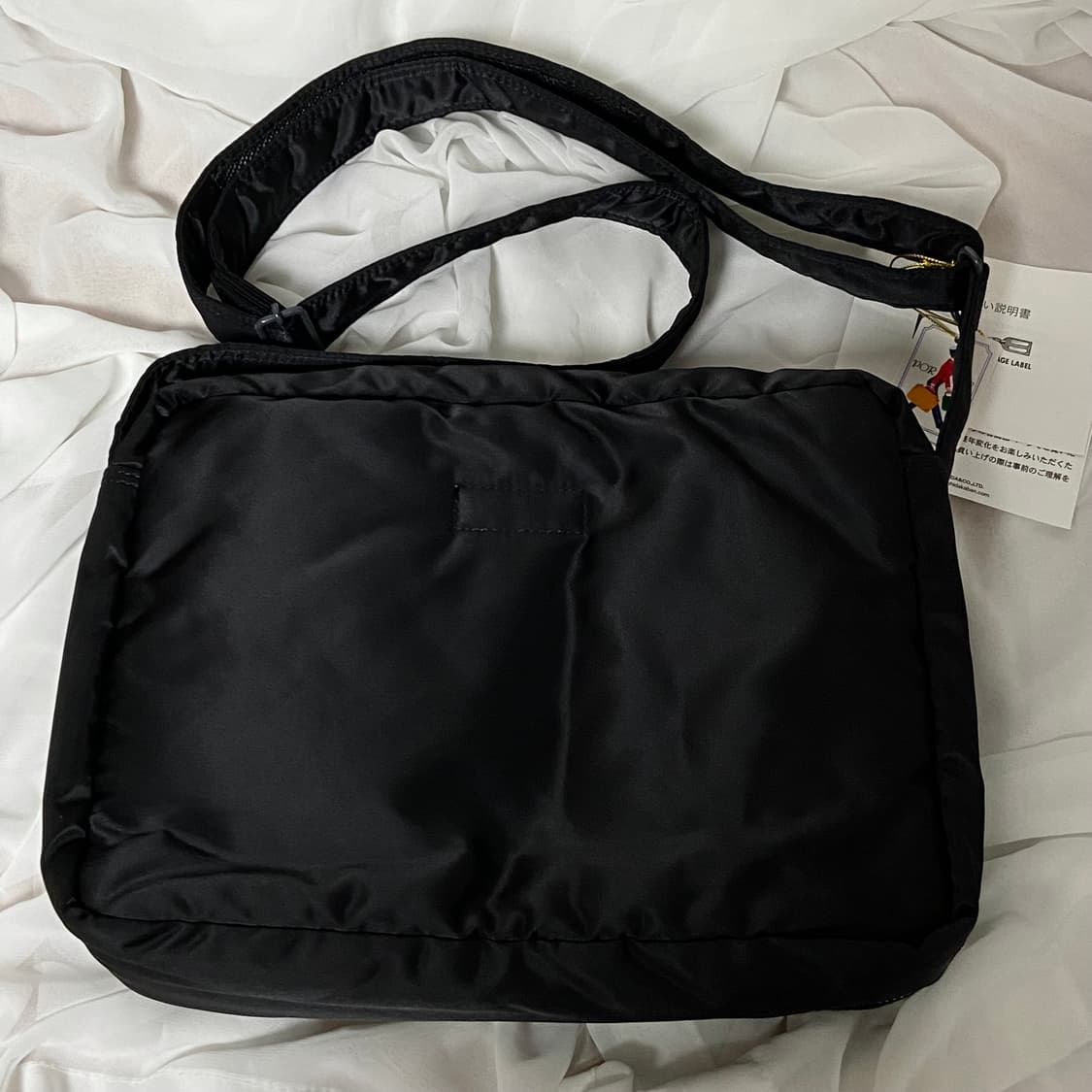 미사용)PORTER 포터 탱커 숄더백 L 블랙 상품이미지6