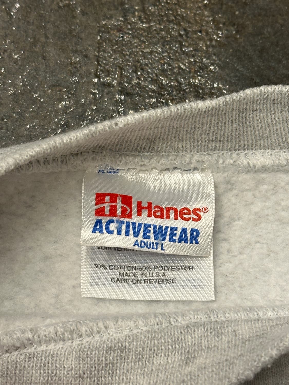 90s Hanes 50/50 USA 헤인즈 맨투맨 스웻셔츠L 상품이미지3