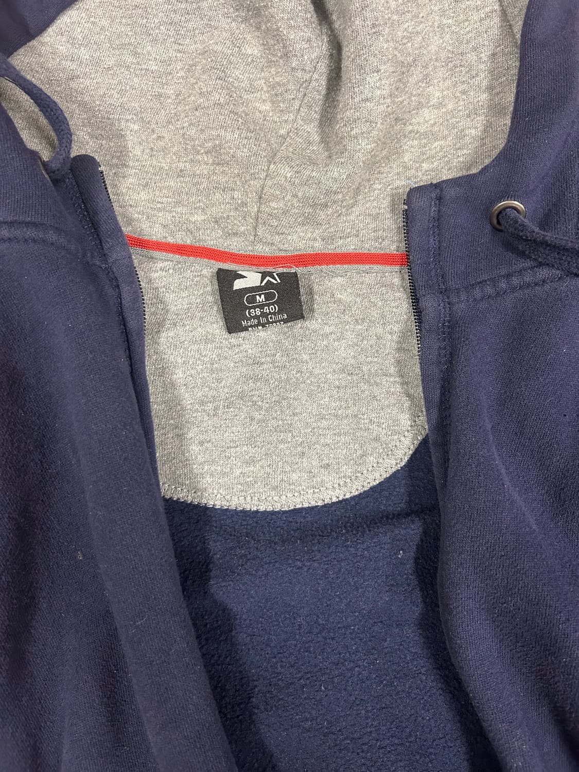 스타터 네이비 후드집업 상품이미지2