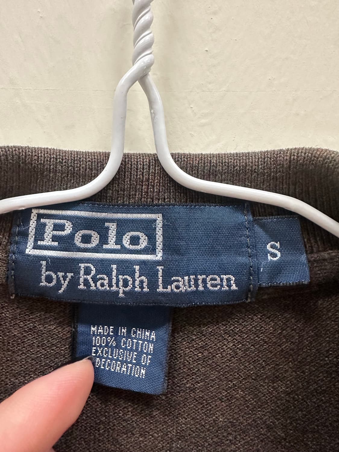 폴로랄프로렌 브라운 카라티 상품이미지3