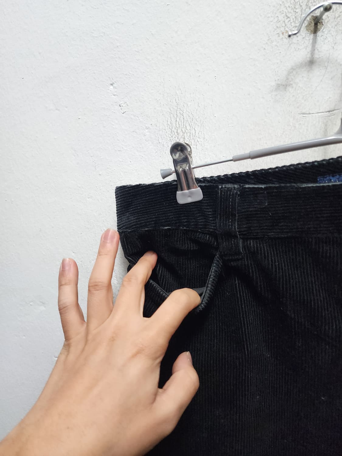 폴로 랄프로렌 블랙 코듀로이 부츠컷 팬츠 상품이미지2