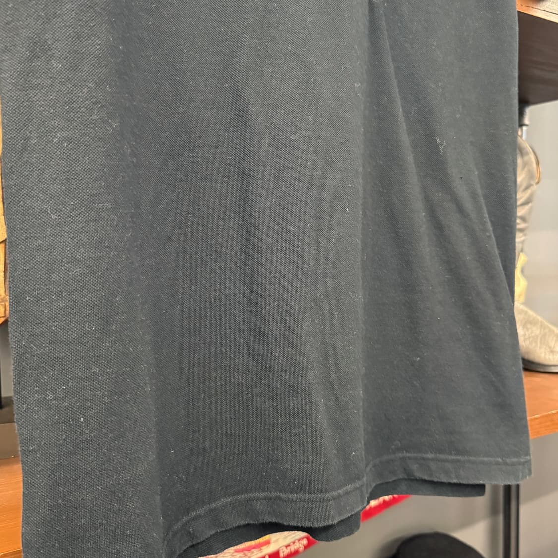 칼하트 WIP 스몰로고 PK 블랙 옐로 반팔 카라티 N851   상품이미지4