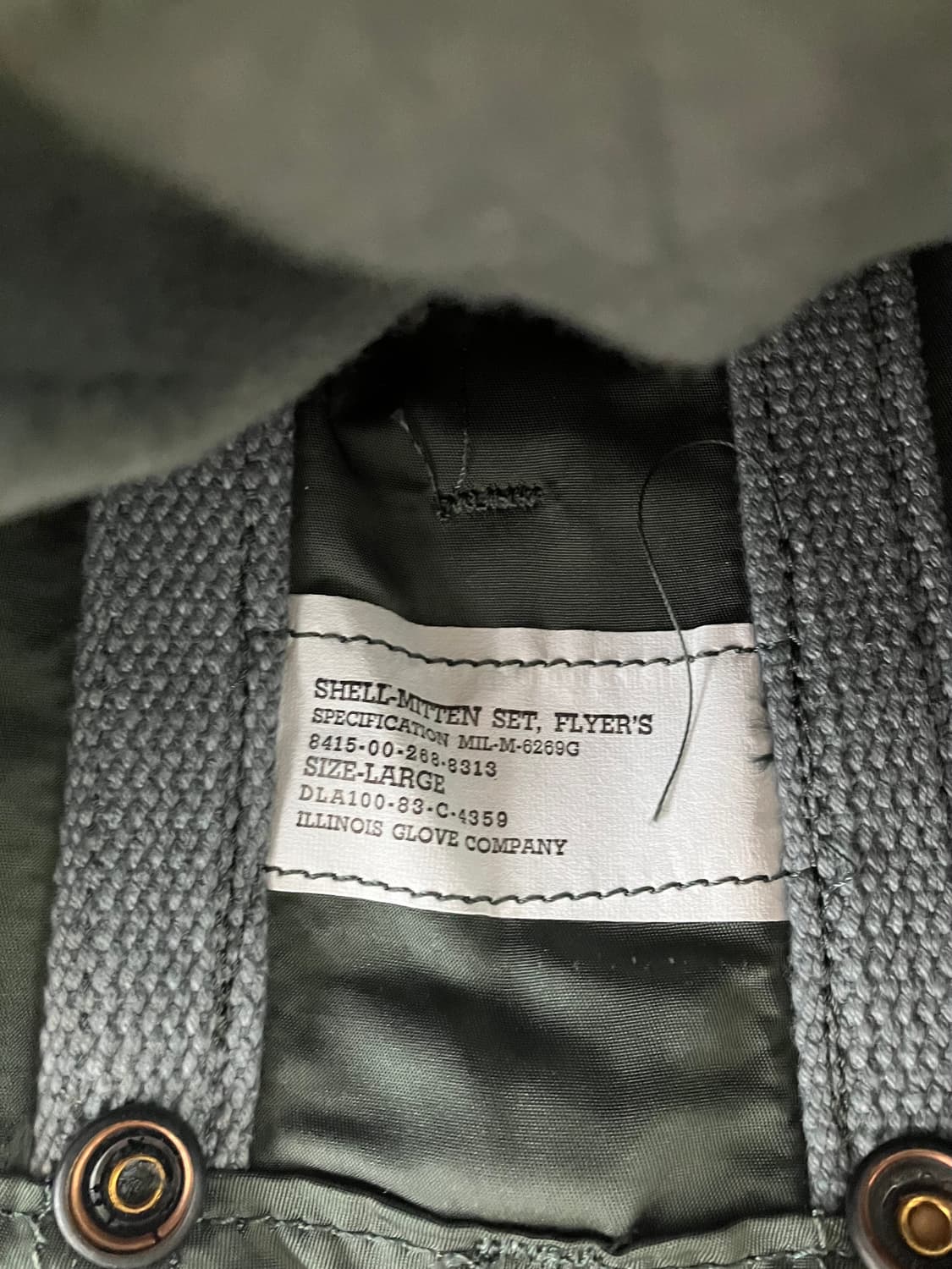 80s usaf n4b mitten set 플라잉 장갑 상품이미지3