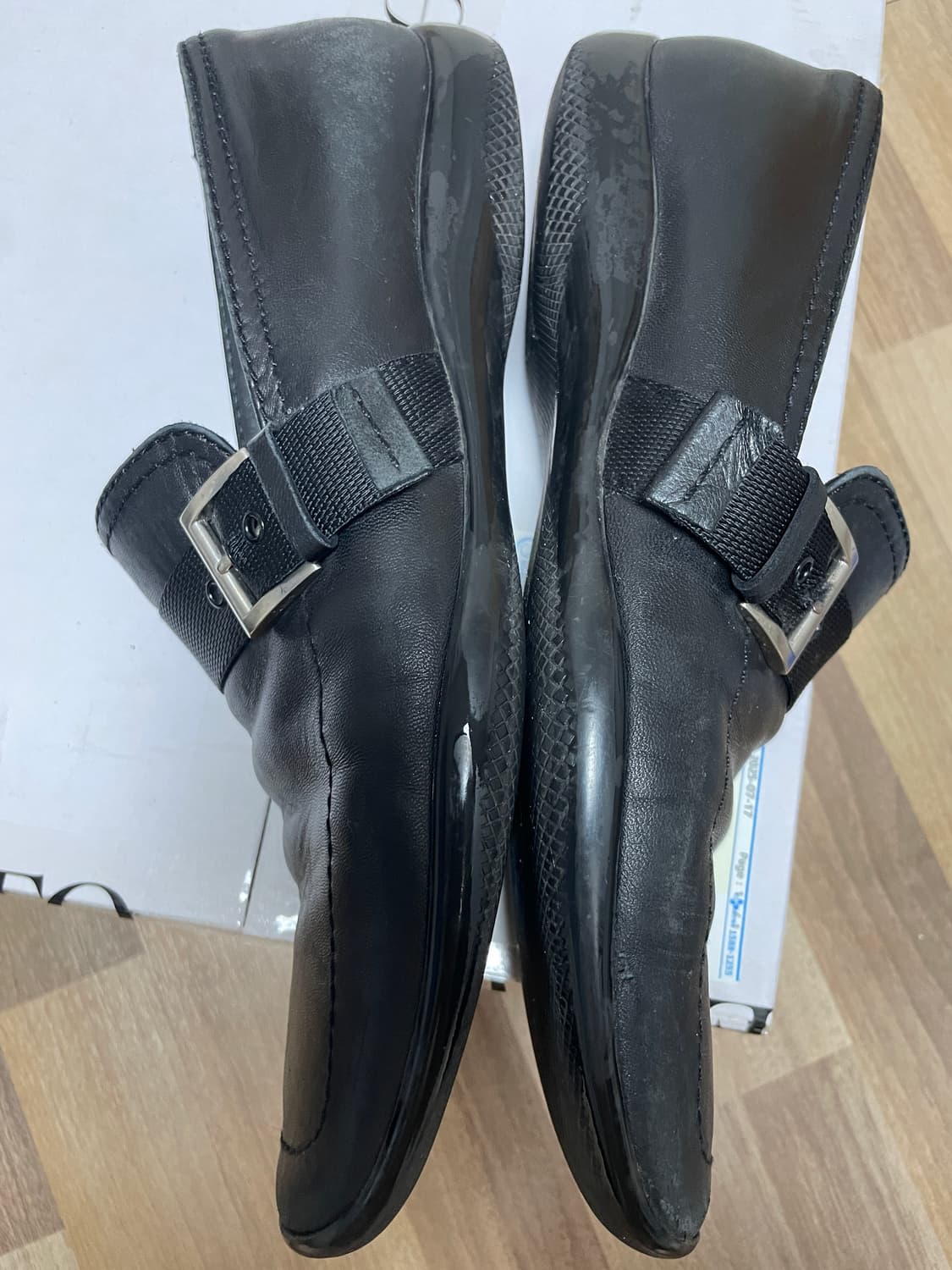 Prada sports buckle strap slipon loafer 상품이미지5