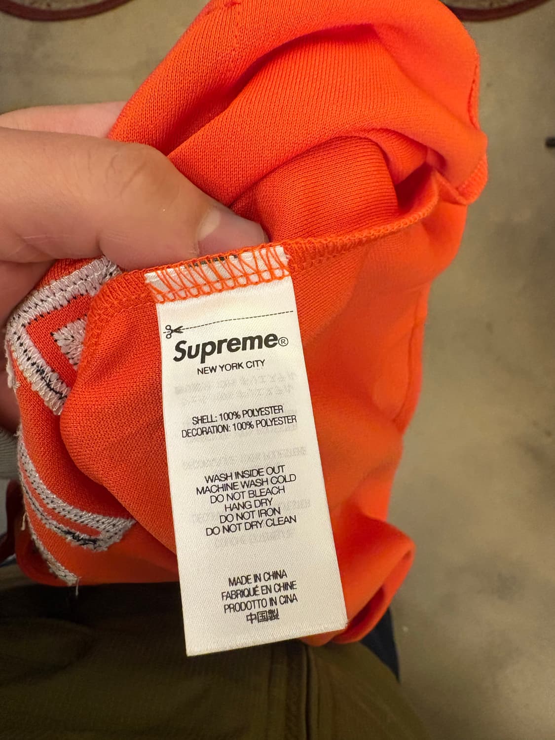 슈프림 알파 오메가 져지 상품이미지6