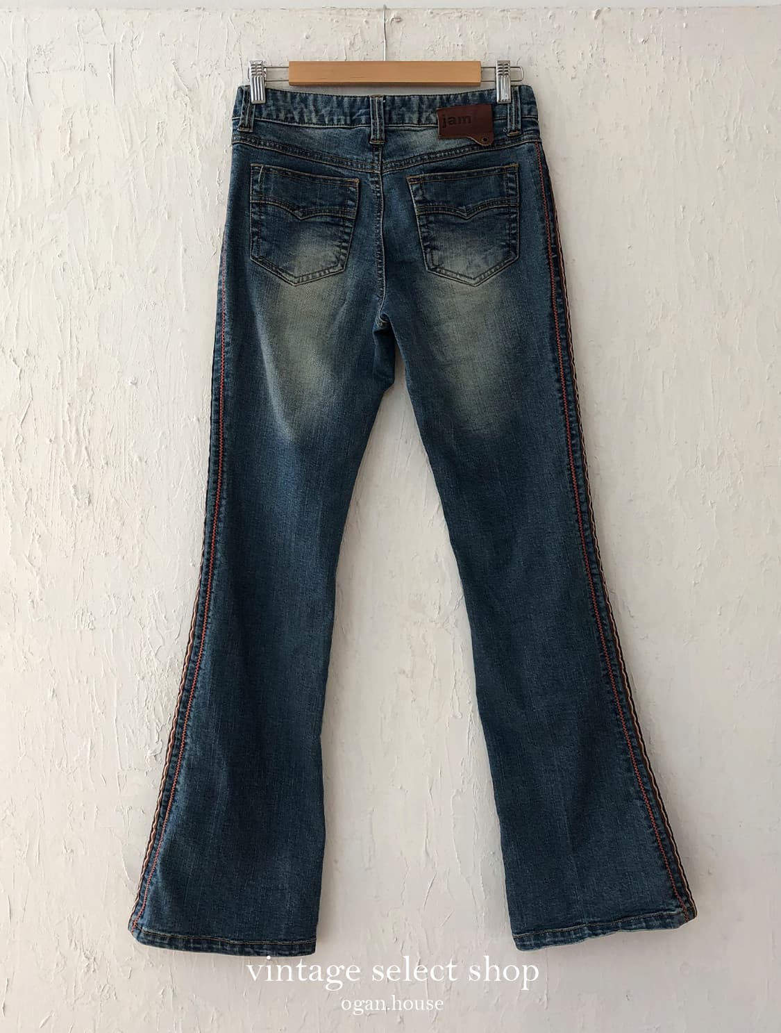 vintage side tape bootcut denim 상품이미지3
