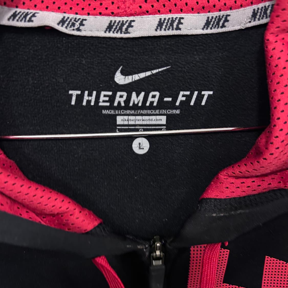 나이키 써마핏 이너후리스 배색 후드집업 상품이미지3