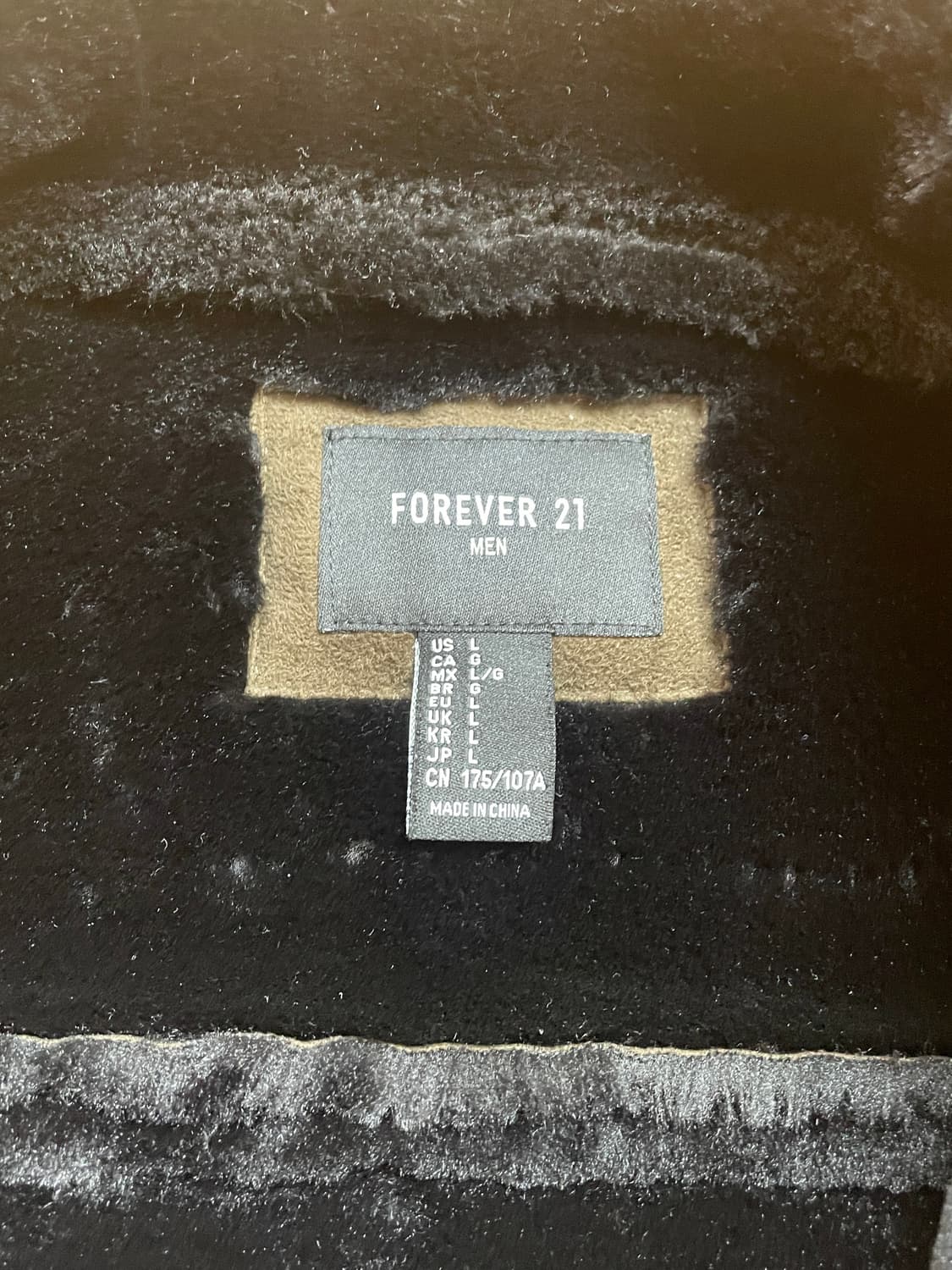 Forever 21 남성 무스탕 자켓 L 상품이미지6