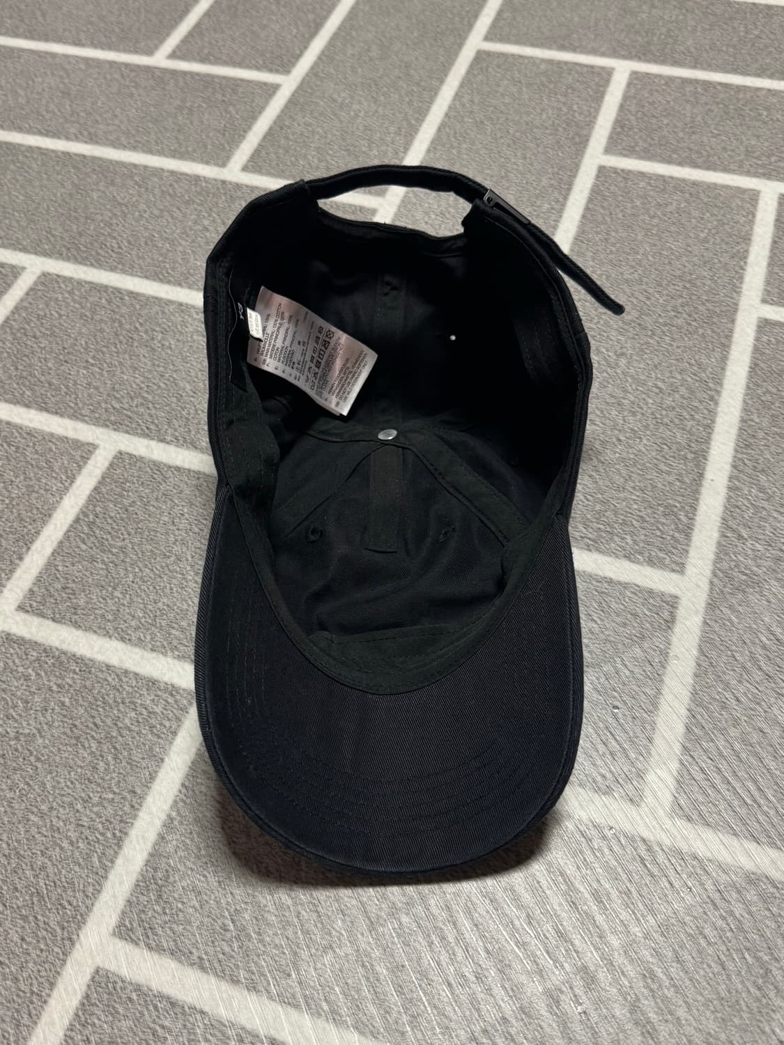 Y-3 대드 캡 - 블랙 상품이미지3