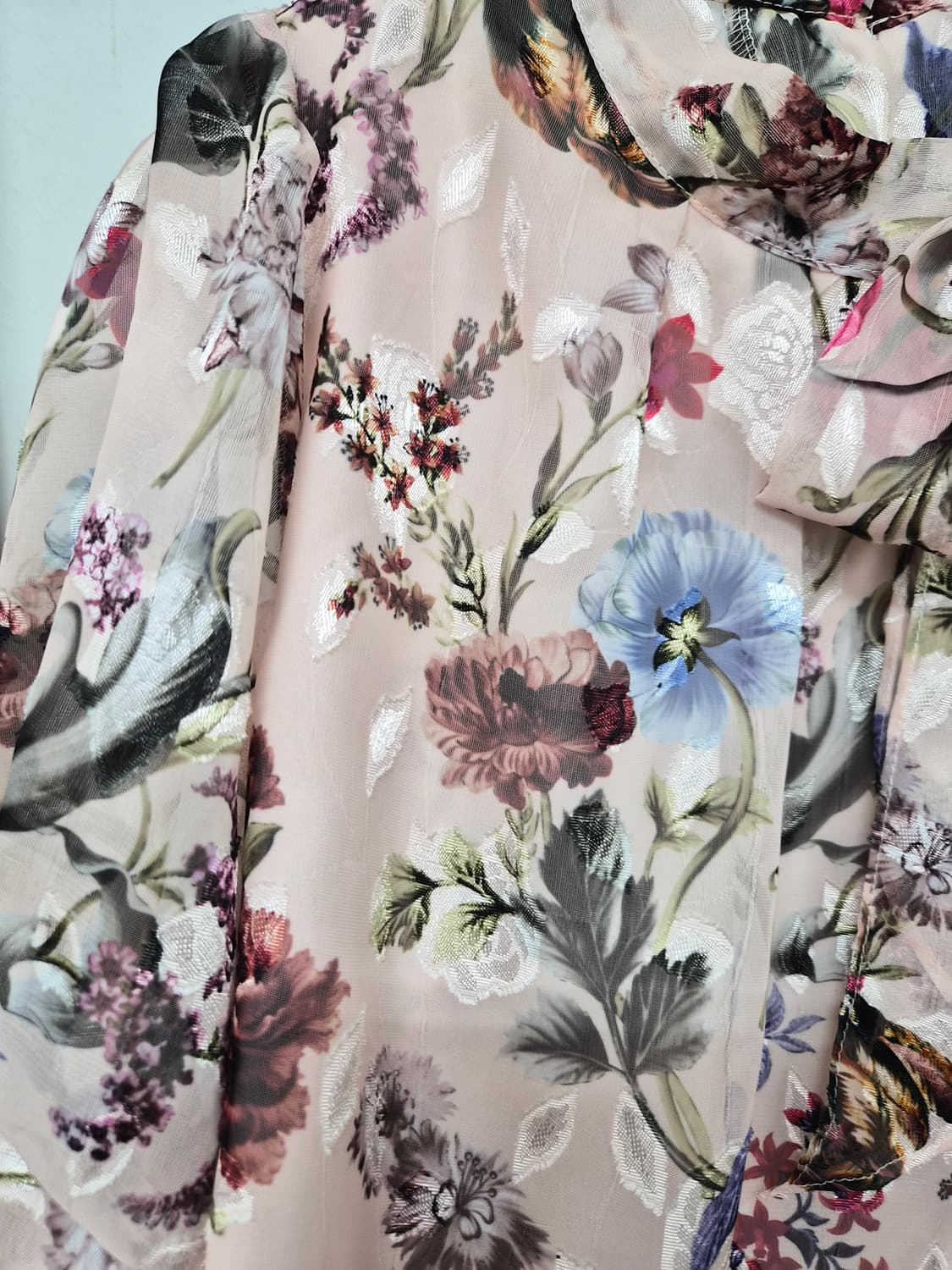 오간자 자수블라우스 상품이미지6