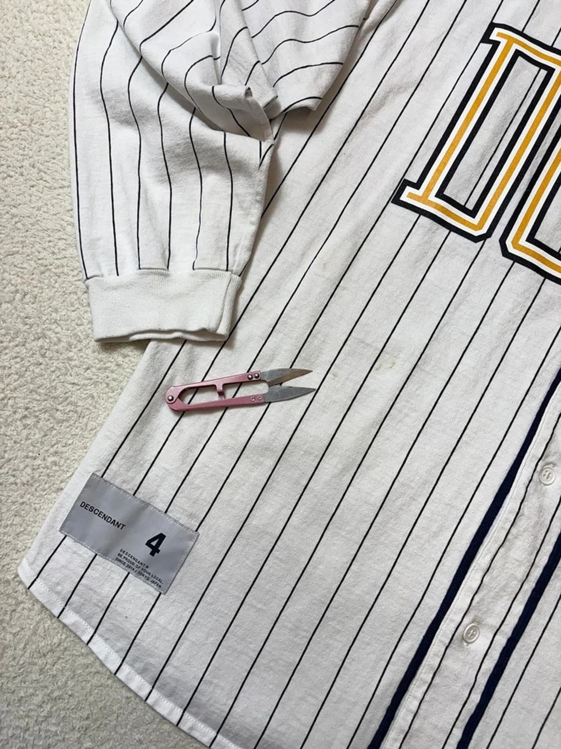 DESCENDANT 22ss 베어 LS 코튼 져지 롱 슬리브 PN6468 상품이미지5