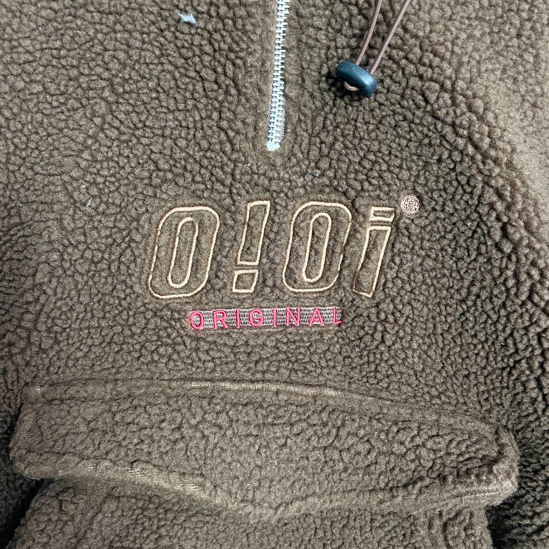 E2 오아이오아이 반집업 후리스 사이즈 상품이미지4