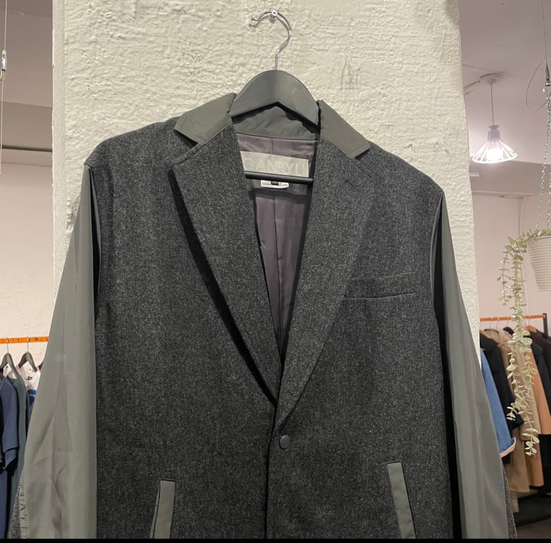 꼼데가르송 간류 리메이크 자켓 그레이 상품이미지2