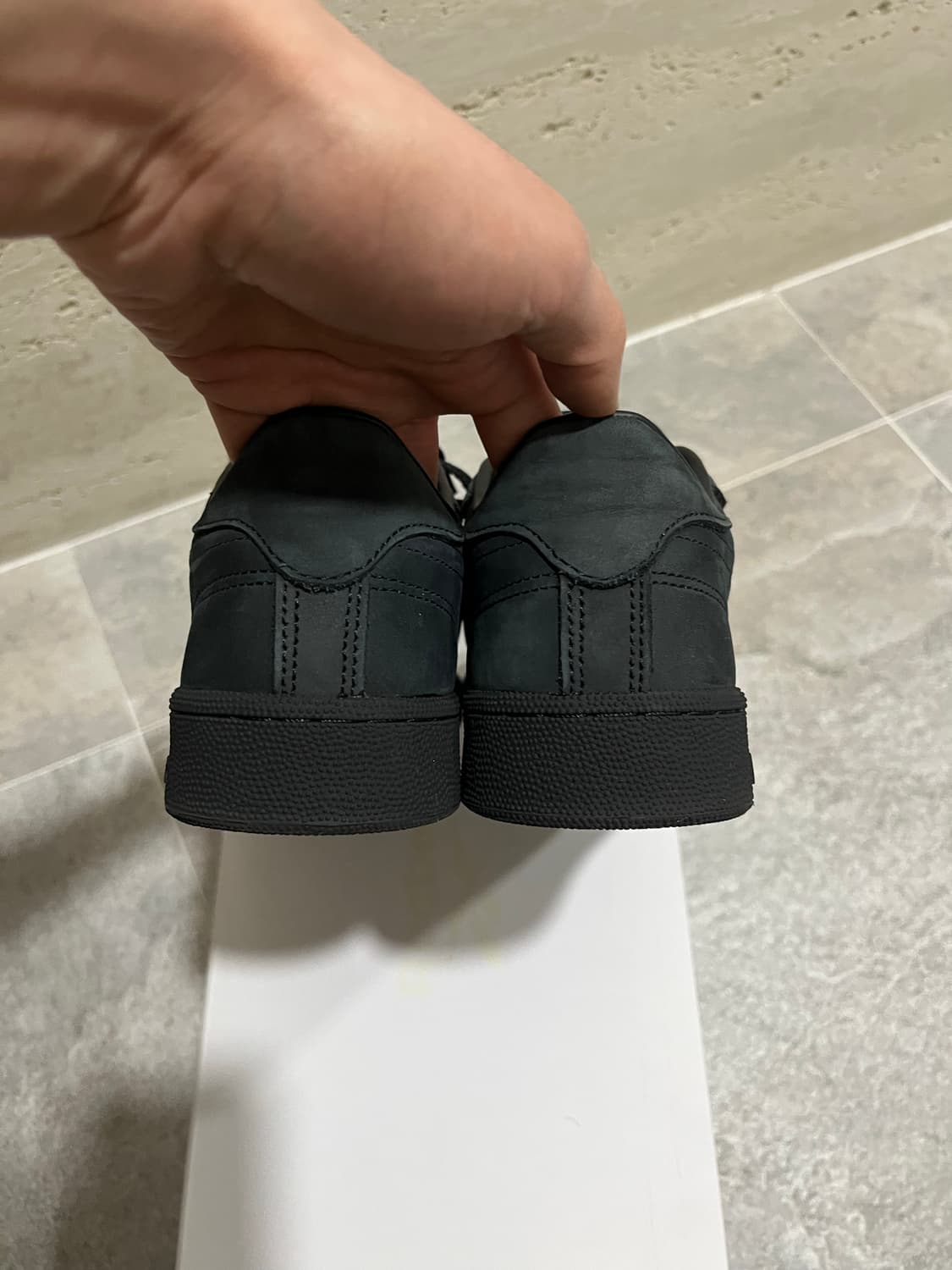 리복 자운드  클럽c85 트리플 블랙 (265) 상품이미지3