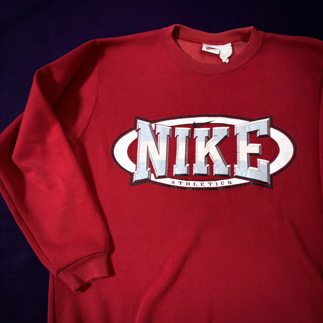 90s Nike Athletics Red Sweatshirt 상품이미지2