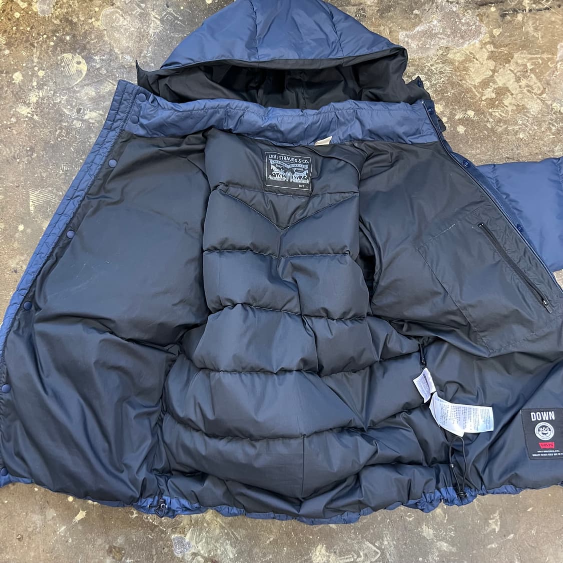 L) 리바이스 레드탭 덕다운 패딩점퍼 아메카지 워크웨어 스트릿패션 상품이미지4
