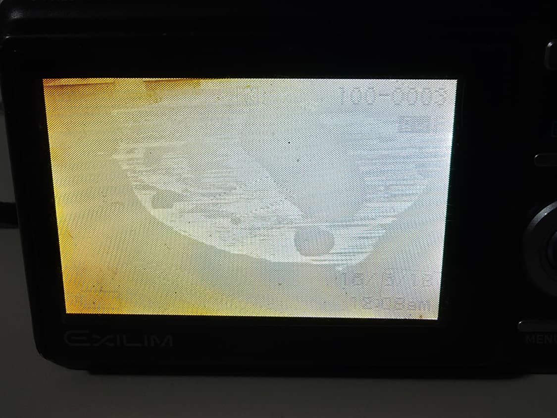 카시오 익슬림 Ex -Z8(하자) 빈티지 디지털카메라 상품이미지8