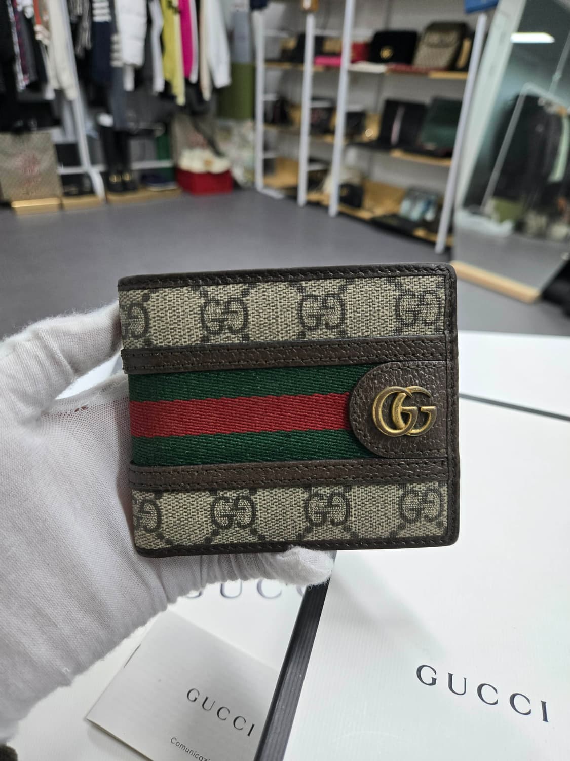 [50%세일] 구찌 오피디아 반지갑 상품이미지1