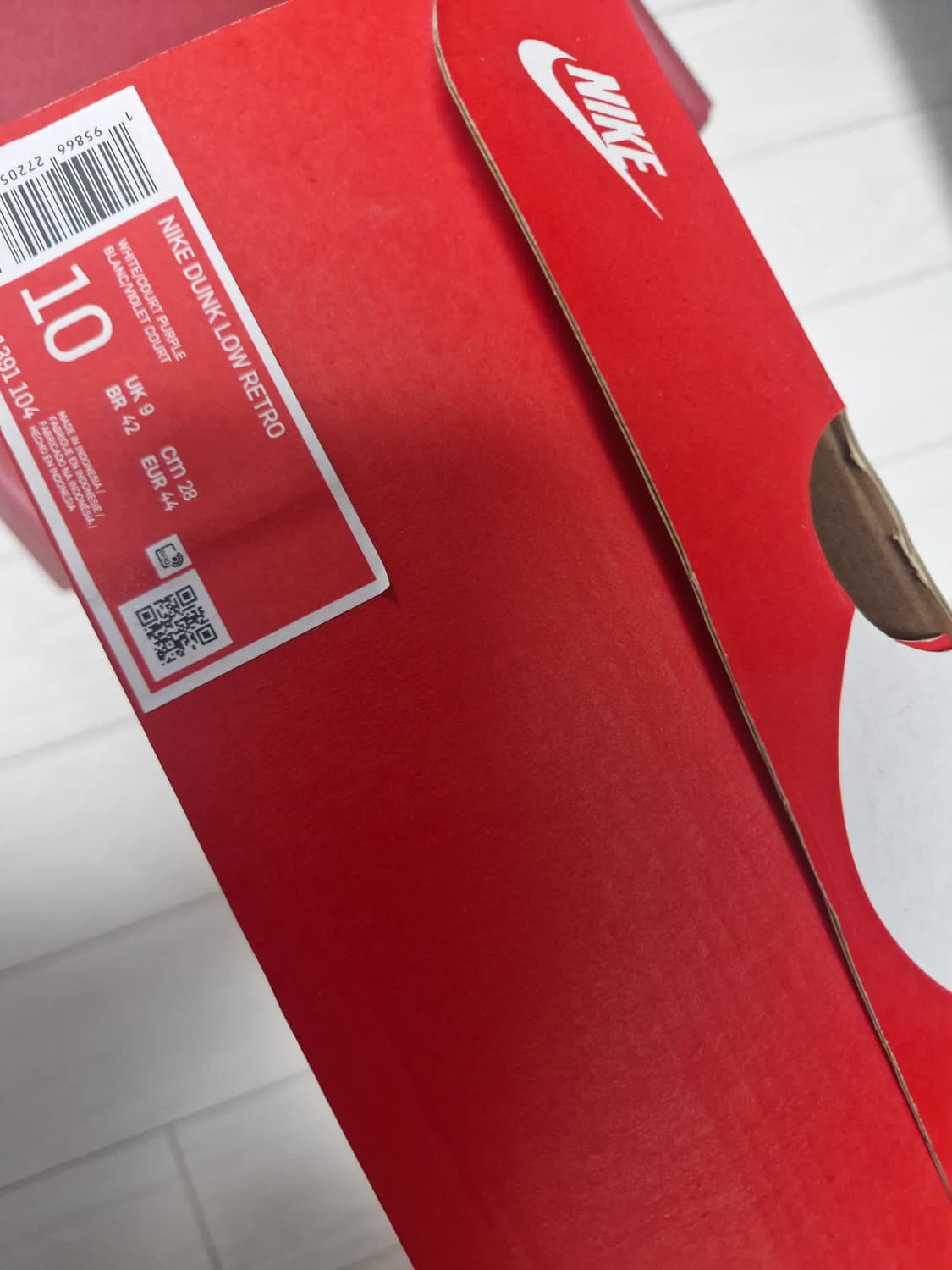 [새제품]나이키 덩크 로우 레트로 280 상품이미지2