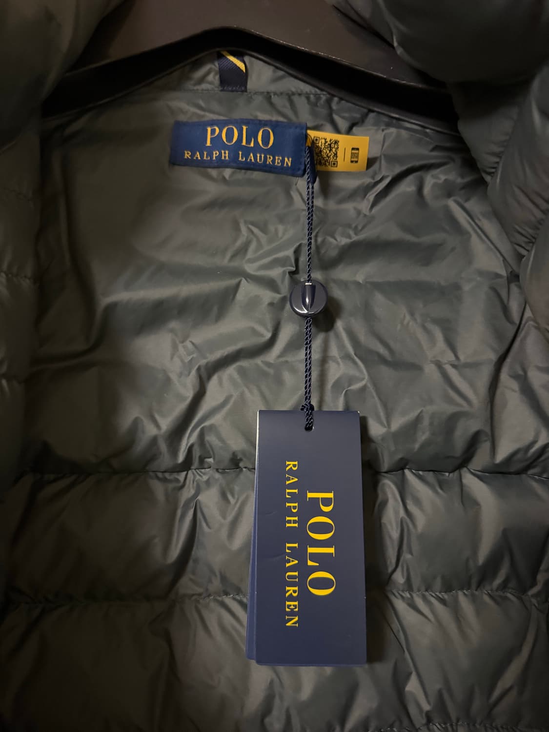 폴로 랄프로렌 경량패딩 점퍼 딥그린 상품이미지3
