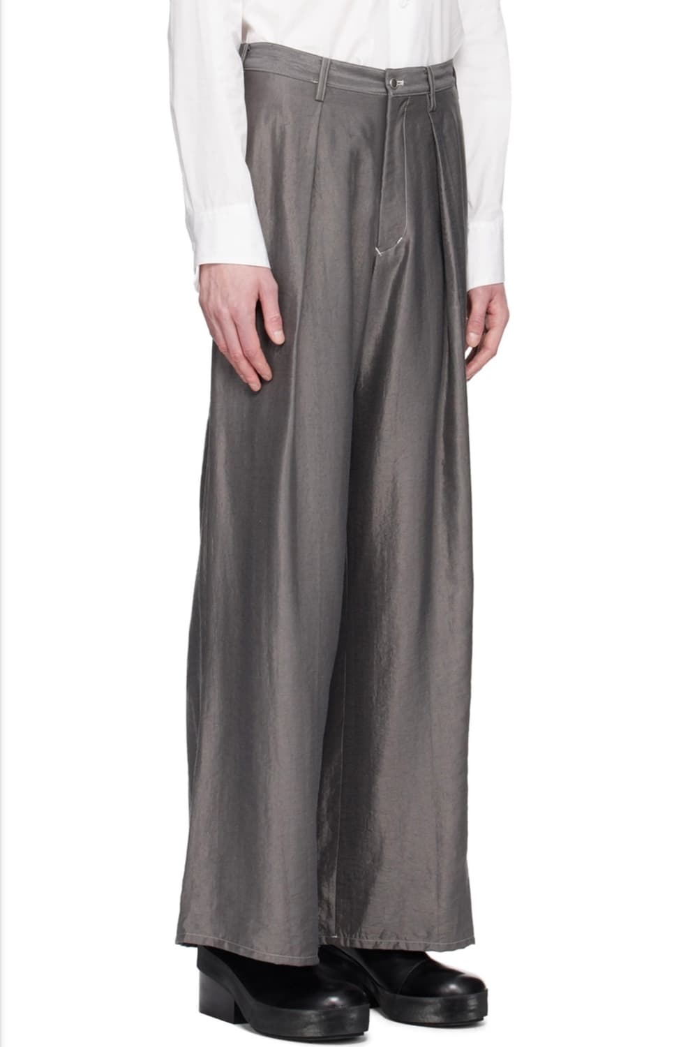 설밤(sulvam) 그레이 슬랙스 32 size 상품이미지2